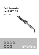 Grundig Curl Sensation HS 6430 Manual preview