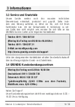 Preview for 19 page of Grundig Curls & Volume HS 3020 User Manual