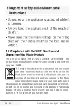 Preview for 26 page of Grundig Curls & Volume HS 3020 User Manual