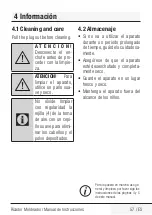 Preview for 57 page of Grundig Curls & Volume HS 3020 User Manual