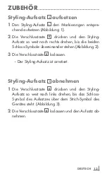 Preview for 13 page of Grundig Curls & Volume HS 3820 Instruction Manual