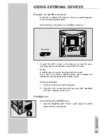 Предварительный просмотр 29 страницы Grundig DAVIO 14 TVD 37-2502 TEXT User Manual