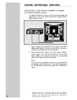 Предварительный просмотр 32 страницы Grundig DAVIO 14 TVD 37-2502 TEXT User Manual