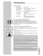 Предварительный просмотр 35 страницы Grundig DAVIO 14 TVD 37-2502 TEXT User Manual