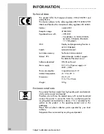 Preview for 34 page of Grundig DCR 1784 CO User Manual