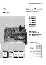 Preview for 1 page of Grundig DIGI 100 CUC 1807 Service Manual