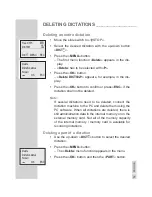 Preview for 27 page of Grundig Digta x4015 DS User Manual