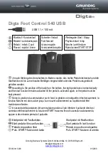 Grundig Digta Instruction Manual предпросмотр