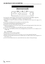 Предварительный просмотр 8 страницы Grundig DKR 1000 User Manual