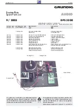 Preview for 8 page of Grundig DPS 5200 Service Manual