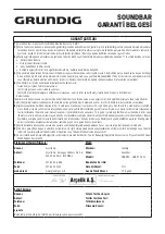 Предварительный просмотр 88 страницы Grundig DSB 990 User Manual