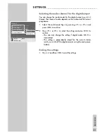 Preview for 21 page of Grundig DSR 2410 User Manual