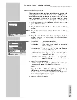 Preview for 27 page of Grundig DSR 2410 User Manual