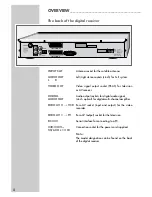 Предварительный просмотр 8 страницы Grundig DSR 2530 User Manual