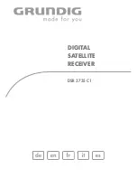 Preview for 1 page of Grundig DSR 3735 CI User Manual