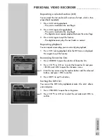 Preview for 41 page of Grundig DSR 5450 HD User Manual