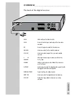 Предварительный просмотр 9 страницы Grundig DSR 6450 HD/CD User Manual