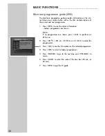 Предварительный просмотр 28 страницы Grundig DSR 6450 HD/CD User Manual