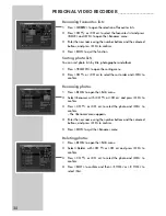 Предварительный просмотр 38 страницы Grundig DSR 6450 HD/CD User Manual