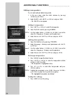 Предварительный просмотр 46 страницы Grundig DSR 6450 HD/CD User Manual