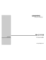 Grundig Dt 3110 Manual preview