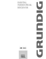 Grundig DTR 1521 User Manual предпросмотр