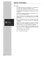 Preview for 10 page of Grundig DTR 1782 VC User Manual