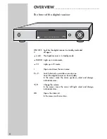 Предварительный просмотр 6 страницы Grundig DTR 2420 User Manual