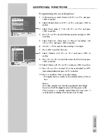 Предварительный просмотр 27 страницы Grundig DTR 2420 User Manual