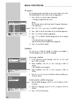 Предварительный просмотр 22 страницы Grundig DTR 2540 User Manual