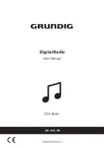 Grundig DTR 4500 User Manual preview