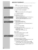 Preview for 32 page of Grundig DTR 4540 HDD User Manual