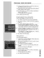 Preview for 29 page of Grundig DTR 5460 HD User Manual