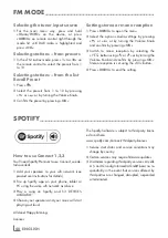 Preview for 41 page of Grundig DTR 6000 2.1 BT DAB+ WEB User Manual