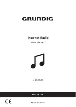 Предварительный просмотр 1 страницы Grundig DTR 7000 User Manual