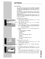 Preview for 21 page of Grundig DVD-P 6200 User Manual