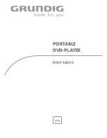 Preview for 1 page of Grundig DVD-P 8600/2 User Manual