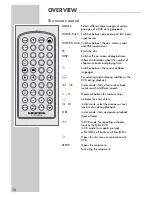 Preview for 10 page of Grundig DVD-P 8600/2 User Manual