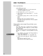 Preview for 30 page of Grundig DVD-P 8600/2 User Manual