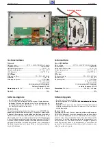 Preview for 3 page of Grundig DVD-P 8600 Service Manual