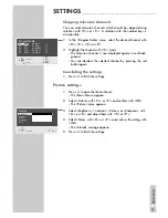 Preview for 9 page of Grundig ELEGANCE 15 FLAT MF 40-2501/5 TEXT Manual