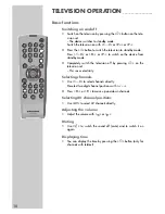 Preview for 10 page of Grundig ELEGANCE 15 FLAT MF 40-2501/5 TEXT Manual