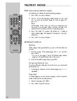 Preview for 12 page of Grundig ELEGANCE 15 FLAT MF 40-2501/5 TEXT Manual