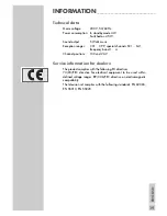 Preview for 19 page of Grundig ELEGANCE 15 FLAT MF 40-2501/5 TEXT Manual