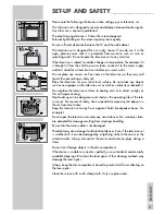 Предварительный просмотр 3 страницы Grundig ELEGANCE 21 FLAT TVD 55-2502/5 TOP User Manual