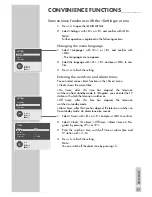 Preview for 17 page of Grundig ELEGANCE 21 FLAT TVD 55-2502/5 TOP User Manual