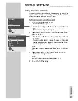 Preview for 37 page of Grundig ELEGANCE 21 FLAT TVD 55-2502/5 TOP User Manual