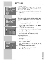 Preview for 13 page of Grundig ELEGANCE 21 FLAT TVD 55-2502/7 TOP User Manual