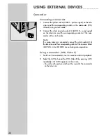 Preview for 34 page of Grundig ELEGANCE 21 FLAT TVD 55-2502/7 TOP User Manual