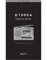 Предварительный просмотр 1 страницы Grundig Eton G1000A Operation Manual